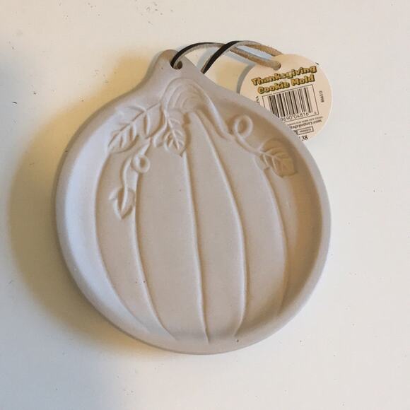 Hermitage Pottery Sandstone pumpkin & fall leaf - Autum leaves - Picture 3 of 6